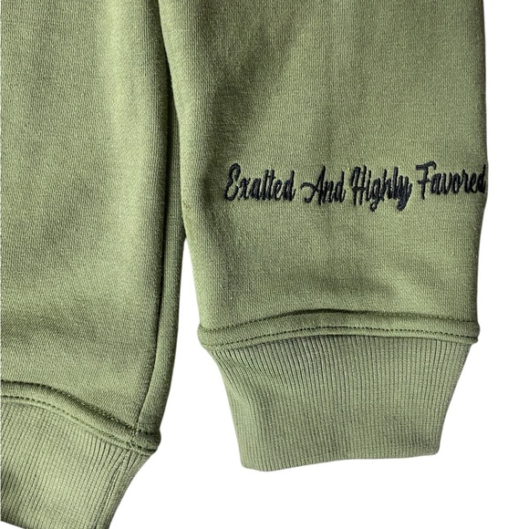 Righteous Rule French Terry Sweatsuit green and black - Picture 6 of 15